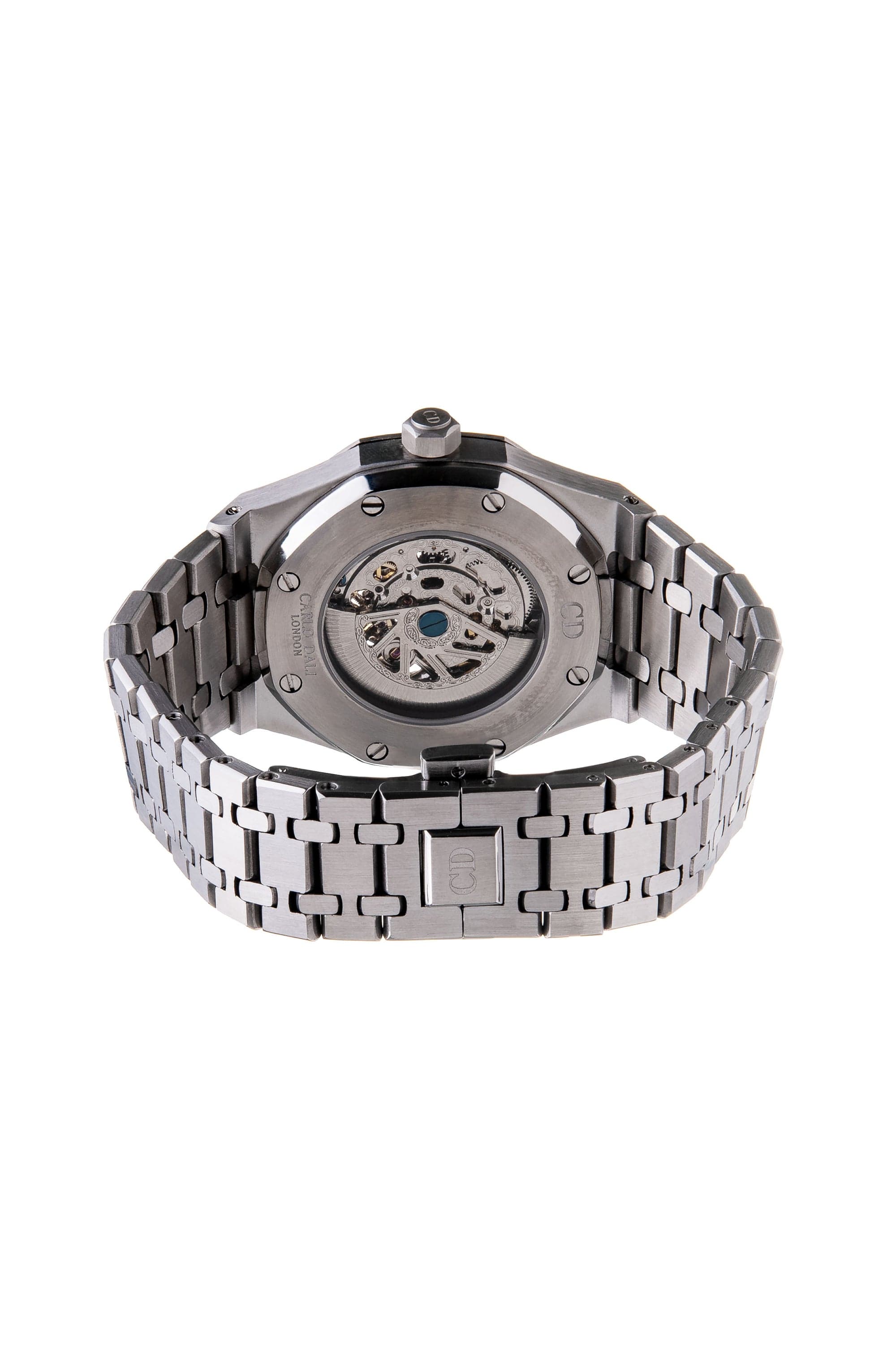 Tourbillon Skeleton Silver & Black watch thumbnail 2